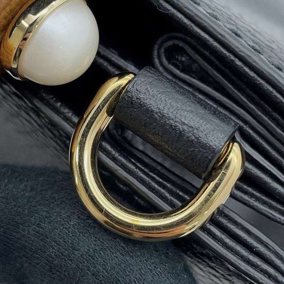 Gucci Nimfair Bamboo 2Waybag Leather #102032G92B - Picture 12 of 14